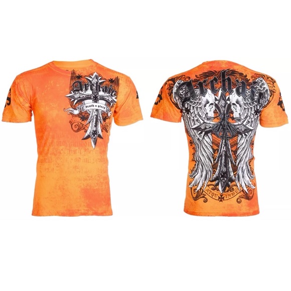 ARCHAIC AFFLICTION Men's T-Shirt LUSTROUS Wings - Picture 4 of 7
